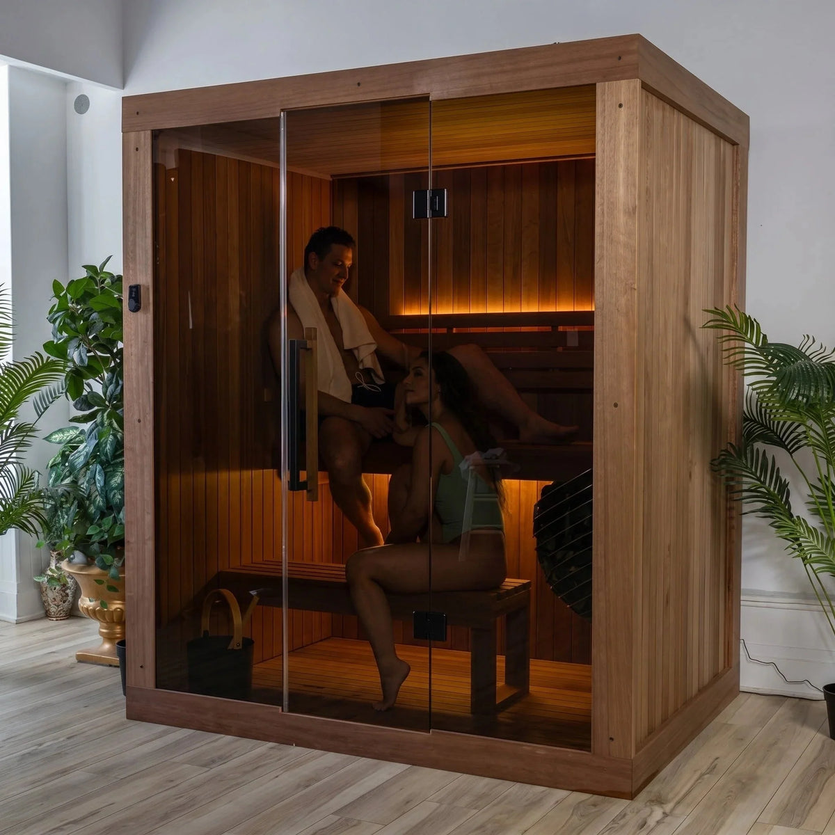 Dundalk Leisurecraft CT Element Loft | 3-Person Indoor Sauna (54x74)