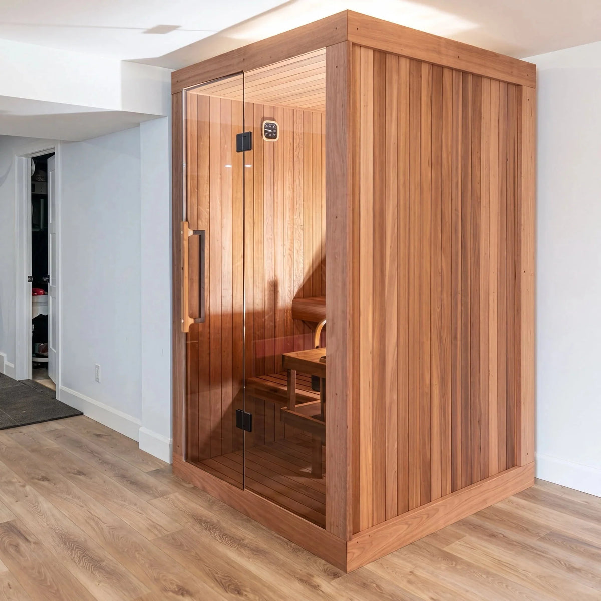 Canadian Timber Element Nook | Dundalk 2-Person Indoor Sauna (54x54)